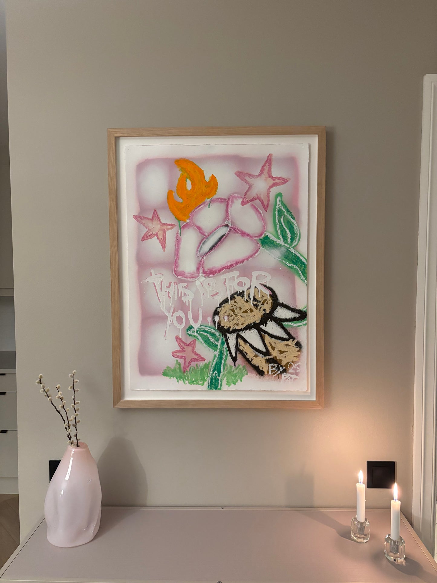 «This is for you» Original 87x57cm