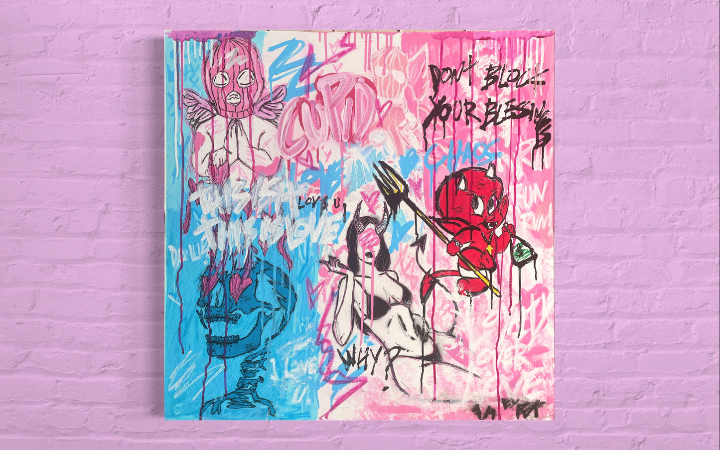 1/1 "DONT BLOCK YOUR BLESSINGS" ARTWORK