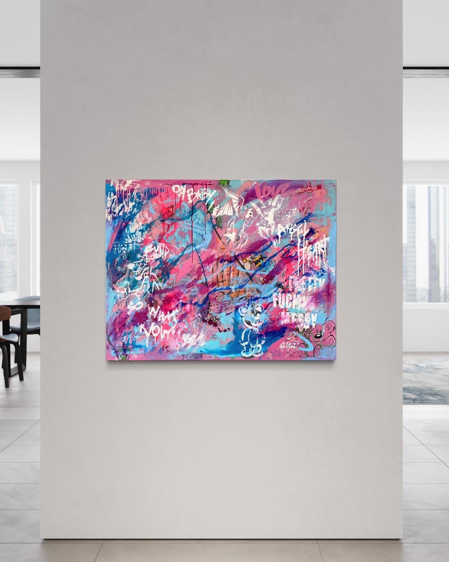 1/1 "PRETTY FUCKING MESSY" ARTWORK