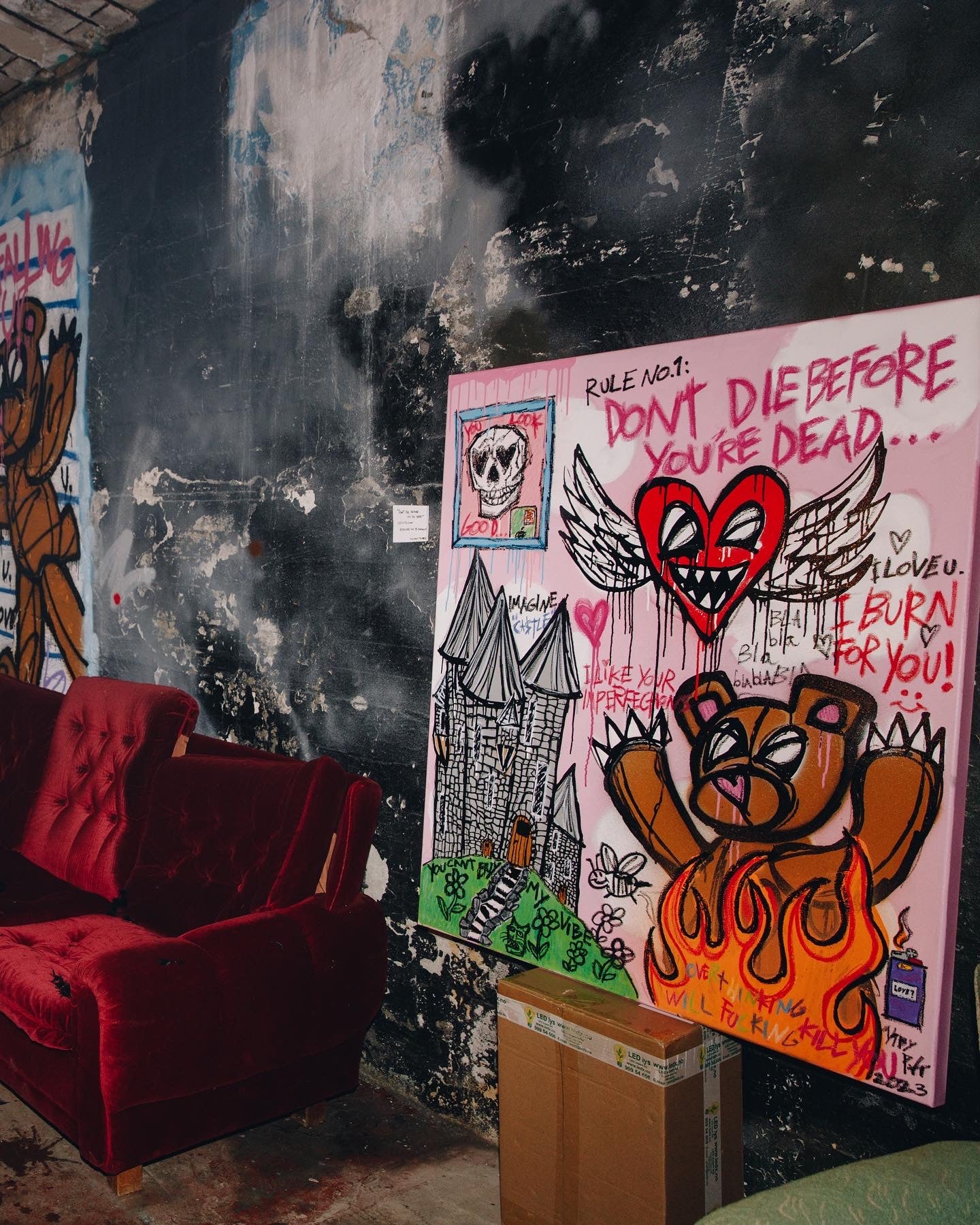 «Dont die before you’re dead»