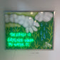 «THE GRASS IS GREENER» Original 125x95cm